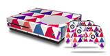 WraptorSkinz Decal Skin Wrap Set works with 2016 and newer XBOX One S Console and 2 Controllers Triangles Berries