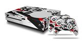 WraptorSkinz Decal Skin Wrap Set works with 2016 and newer XBOX One S Console and 2 Controllers Baja 0018 Red