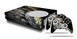WraptorSkinz Decal Skin Wrap Set works with 2016 and newer XBOX One S Console and 2 Controllers Wing 2