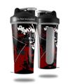 Decal Style Skin Wrap works with Blender Bottle 28oz Baja 0003 Red Dark (BOTTLE NOT INCLUDED)
