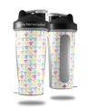 Decal Style Skin Wrap works with Blender Bottle 28oz Kearas Hearts White (BOTTLE NOT INCLUDED)