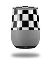 Decal Style Skin Wrap for Google Home Original - Checkers White (GOOGLE HOME NOT INCLUDED)