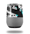 Decal Style Skin Wrap for Google Home Original - Baja 0018 Neon Teal (GOOGLE HOME NOT INCLUDED)