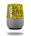 Decal Style Skin Wrap for Google Home Original - Folder Doodles Yellow (GOOGLE HOME NOT INCLUDED)
