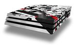 Vinyl Decal Skin Wrap compatible with Sony PlayStation 4 Pro Console Baja 0018 Red (PS4 NOT INCLUDED)