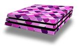 Vinyl Decal Skin Wrap compatible with Sony PlayStation 4 Pro Console Scales Pink Purple (PS4 NOT INCLUDED)