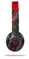 WraptorSkinz Skin Decal Wrap compatible with Beats Solo 2 and Solo 3 Wireless Headphones Baja 0014 Red (HEADPHONES NOT INCLUDED)