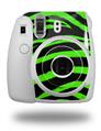 WraptorSkinz Skin Decal Wrap compatible with Fujifilm Mini 8 Camera Zebra Green (CAMERA NOT INCLUDED)