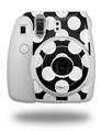 WraptorSkinz Skin Decal Wrap compatible with Fujifilm Mini 8 Camera Kearas Polka Dots White On Black (CAMERA NOT INCLUDED)