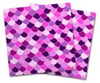 WraptorSkinz Vinyl Craft Cutter Designer 12x12 Sheets Scales Pink Purple - 2 Pack