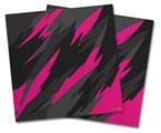 Vinyl Craft Cutter Designer 12x12 Sheets Jagged Camo Hot Pink - 2 Pack