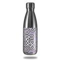 Skin Decal Wrap for RTIC Water Bottle 17oz Locknodes 03 Lavender (BOTTLE NOT INCLUDED)