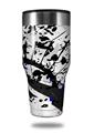 Skin Decal Wrap for Walmart Ozark Trail Tumblers 40oz Baja 0018 Blue Royal (TUMBLER NOT INCLUDED) by WraptorSkinz