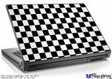 Laptop Skin (Large) - Checkers White