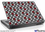 Laptop Skin (Large) - XO Hearts