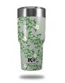 Skin Decal Wrap for K2 Element Tumbler 30oz - Victorian Design Green (TUMBLER NOT INCLUDED) by WraptorSkinz