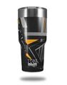 Skin Decal Wrap for K2 Element Tumbler 30oz - Baja 0023 Orange (TUMBLER NOT INCLUDED) by WraptorSkinz