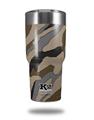 Skin Decal Wrap for K2 Element Tumbler 30oz - Camouflage Brown (TUMBLER NOT INCLUDED) by WraptorSkinz