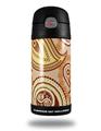 Skin Decal Wrap for Thermos Funtainer 12oz Bottle Paisley Vect 01 (BOTTLE NOT INCLUDED) by WraptorSkinz