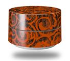 Skin Decal Wrap for Google WiFi Original Folder Doodles Burnt Orange (GOOGLE WIFI NOT INCLUDED)