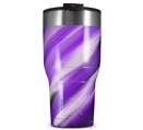 WraptorSkinz Skin Wrap compatible with 2017 and newer RTIC Tumblers 30oz Paint Blend Purple (TUMBLER NOT INCLUDED)