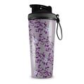Skin Wrap Decal for IceShaker 2nd Gen 26oz Victorian Design Purple (SHAKER NOT INCLUDED)