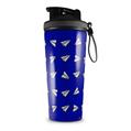 Skin Wrap Decal for IceShaker 2nd Gen 26oz Paper Planes Royal Blue (SHAKER NOT INCLUDED)