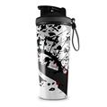 Skin Wrap Decal for IceShaker 2nd Gen 26oz Baja 0018 Red Dark (SHAKER NOT INCLUDED)