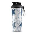 Skin Wrap Decal for IceShaker 2nd Gen 26oz Starfish and Sea Shells White (SHAKER NOT INCLUDED)