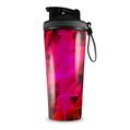 Skin Wrap Decal for IceShaker 2nd Gen 26oz Cubic Shards Red (SHAKER NOT INCLUDED)