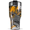 Skin Wrap Decal for 2017 RTIC Tumblers 40oz Baja 0032 Orange (TUMBLER NOT INCLUDED)