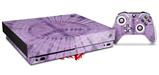 Skin Wrap for XBOX One X Console and Controller Tie Dye Peace Sign 112