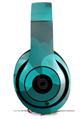 WraptorSkinz Skin Decal Wrap compatible with Beats Studio 2 and 3 Wired and Wireless Headphones Bokeh Hearts Neon Teal Skin Only (HEADPHONES NOT INCLUDED)