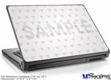 Laptop Skin (Medium) - Hearts Pink