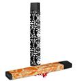 Skin Decal Wrap 2 Pack for Juul Vapes Skull Patch Pattern Bw JUUL NOT INCLUDED