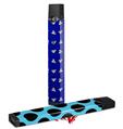 Skin Decal Wrap 2 Pack for Juul Vapes Paper Planes Royal Blue JUUL NOT INCLUDED