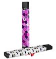 Skin Decal Wrap 2 Pack for Juul Vapes Scales Pink Purple JUUL NOT INCLUDED