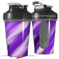 Decal Style Skin Wrap works with Blender Bottle 20oz Paint Blend Purple (BOTTLE NOT INCLUDED)