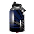 Skin Decal Wrap for 2017 RTIC One Gallon Jug Baja 0040 Blue Navy (Jug NOT INCLUDED) by WraptorSkinz