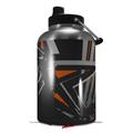 Skin Decal Wrap for 2017 RTIC One Gallon Jug Baja 0023 Orange Burnt (Jug NOT INCLUDED) by WraptorSkinz