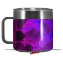 Skin Decal Wrap for Yeti Coffee Mug 14oz Cubic Shards Pink - 14 oz CUP NOT INCLUDED by WraptorSkinz