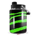 Skin Decal Wrap for Yeti Half Gallon Jug Zebra Green - JUG NOT INCLUDED by WraptorSkinz