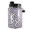 Skin Decal Wrap for Yeti Half Gallon Jug Locknodes 03 Lavender - JUG NOT INCLUDED by WraptorSkinz
