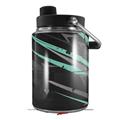 Skin Decal Wrap for Yeti Half Gallon Jug Baja 0014 Seafoam Green - JUG NOT INCLUDED by WraptorSkinz