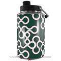 Skin Decal Wrap for Yeti 1 Gallon Jug Locknodes 03 Hunter Green - JUG NOT INCLUDED by WraptorSkinz