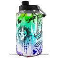 Skin Decal Wrap for Yeti 1 Gallon Jug Scene Kid Sketches Rainbow - JUG NOT INCLUDED by WraptorSkinz