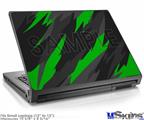 Laptop Skin (Small) - Jagged Camo Green