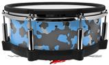 Skin Wrap works with Roland vDrum Shell PD-140DS Drum WraptorCamo Old School Camouflage Camo Blue Medium (DRUM NOT INCLUDED)