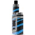 Skin Decal Wrap for Smok AL85 Alien Baby Zebra Blue VAPE NOT INCLUDED