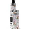 Skin Decal Wrap for Smok AL85 Alien Baby Sea Shells 02 White VAPE NOT INCLUDED